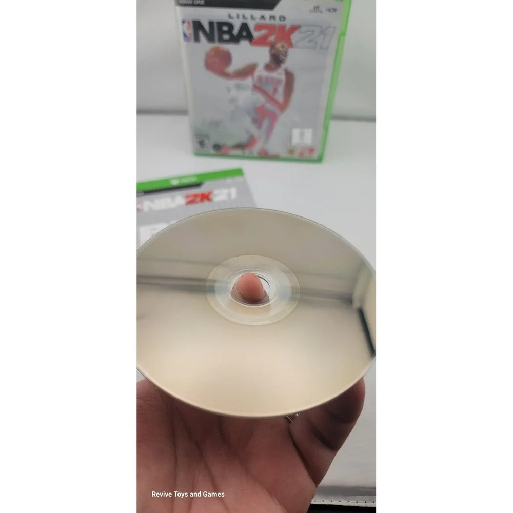 NBA 2K21 (Microsoft Xbox‎ One, 2020) CIB Complete Tested and Working Great Cond.